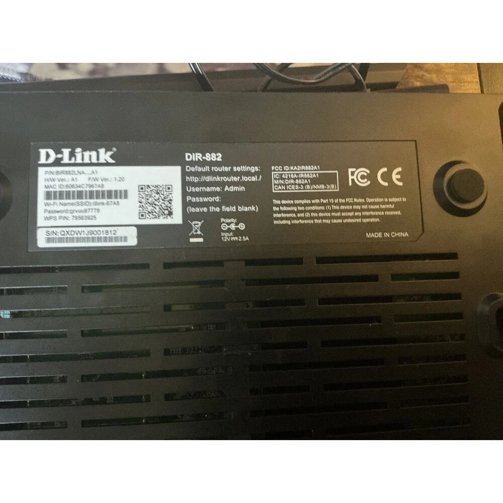 D-Link 5GHz Router, Good Condition - Picture 4 of 5